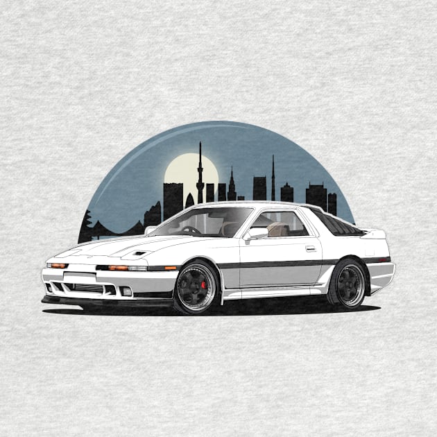 Toyota Supra MK3 A70, JDM car by T-JD